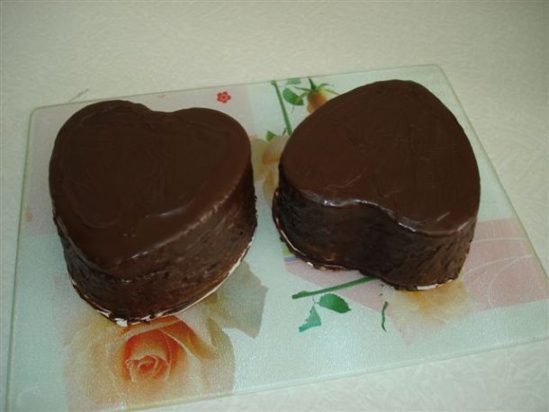 шоколадный мини тортик