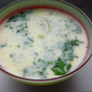 Авголемоно – яичный греческий суп
