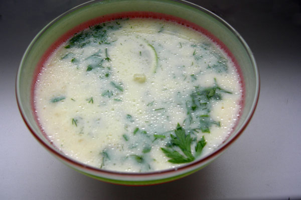 Авголемоно – яичный греческий суп